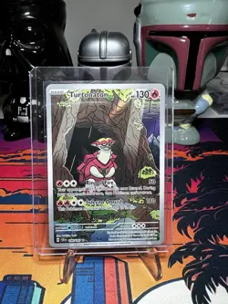 Pokemon Card TCG - Turtonator 146/142 Illustration Rare Stellar Crown Near Mint - Image 1