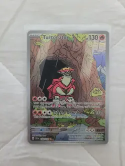 Turtonator - 146/142 - Stellar Crown - Illustration Rare - NM/M - Pokemon Card - Image 1