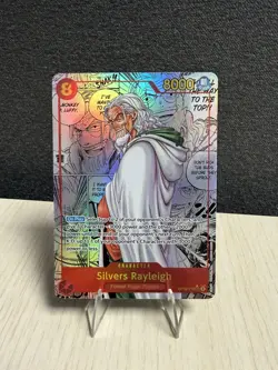 Silvers Rayleigh (Parallel) (Manga) OP08-118 Two Legends Foil - Image 1