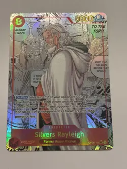 Silvers Rayleigh (Parallel) (Manga) OP08-118 Two Legends Foil - Image 1