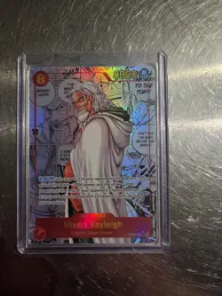 Silvers Rayleigh (Parallel) (Manga) OP08-118 Two Legends Foil - Image 1
