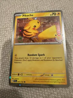 Pokemon TCG: Pikachu 51 Pokemon Day 2026 Collection Card NM - Image 1