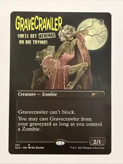MTG English Gravecrawler LP Normal Secret Lair - Image 1