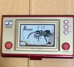 Game & Watch type card case Octopus F/S - Image 1