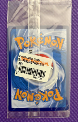 Pikachu Berkemeja Batik Flower Pink 190/SV-P Indonesia Promo Sealed Pokemon Card - Image 2