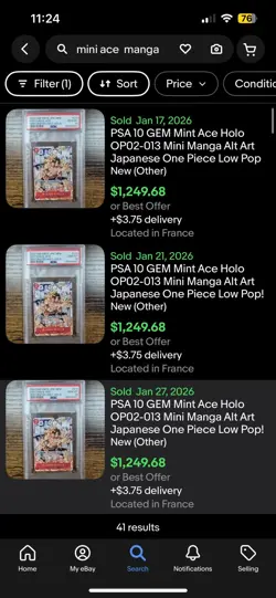 SEALED ONE PIECE Card PROMO MINI NEXT DAY SHIP. Manga Cards VOL.2 US SELLER - Image 4