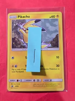 2016-21 Pokemon Sun and Moon Black Star Promos #SM98 Pikachu, Holo, cd1 - Image 5