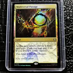 Multiversal Passage Marvel's Spider-Man Mint! Foil Rare - Image 1