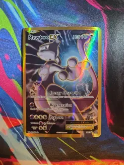 Pokemon Mewtwo EX Full Art Holo Ultra Rare Card 103/108 XY Evolutions (NM) - Image 1