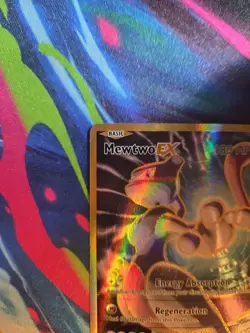 Pokemon Mewtwo EX Full Art Holo Ultra Rare Card 103/108 XY Evolutions (NM) - Image 2