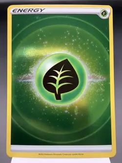 Grass Energy - Reverse Holo - 2022 - Crown Zenith Pokemon Card NM - Image 1