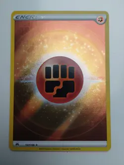 Pokemon TCG - Fighting Energy 157/159 Crown Zenith - Pack Fresh - Image 1