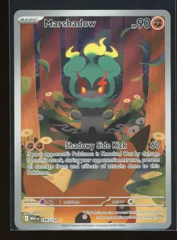 Marshadow 2025 Pokemon Mega Evolution 146/132 Illustration Rare Holo - Image 1