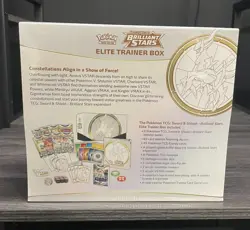 Pokemon Brilliant Stars ETB Elite Trainer Box TCG New Sealed - Image 3