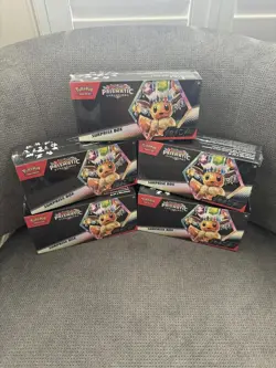 ✅ SEALED & IN HAND ✅ Pokemon Scarlet & Violet: Prismatic Evolutions Surprise Box - Image 1
