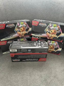 ✅ SEALED & IN HAND ✅ Pokemon Scarlet & Violet: Prismatic Evolutions Surprise Box - Image 3