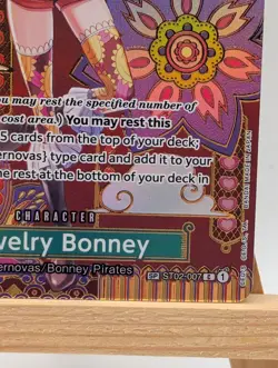 One Piece Card Game - Jewelry Bonney ST02-007 (SP) - Two Legends - English - Image 5