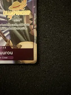 One Piece TCG Zoro-Juurou Nationals Championship Event Pack 2025-26 NM STAMPED - Image 3