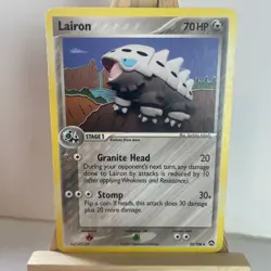 Lairon 32/108 EX Power Keepers Uncommon Pokemon Moderate Play+ - Image 1