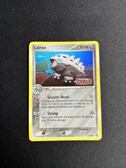 Lairon 32/108 EX Power Keepers Holo Foil Stamped Pokemon Vintage 2007 NEAR MINT - Image 1