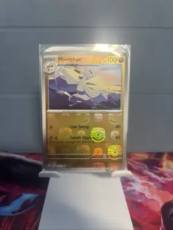 Mienshao 053/086 Pokemon TCG White Flare ENGLISH Master Ball Reverse Holo - Image 1