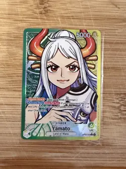 One Piece TCG OP06-022 Yamato Alt Art Leader Parallel English NM - Image 1