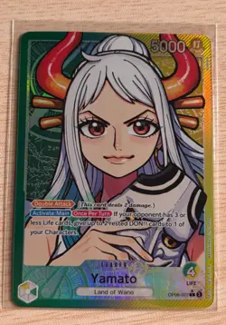 One Piece TCG OP06-022 Yamato Alt Art Leader Parallel English - Image 1