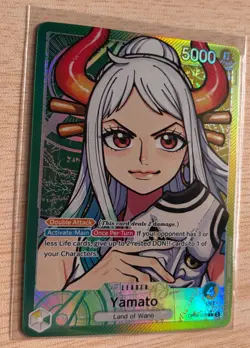 One Piece TCG OP06-022 Yamato Alt Art Leader Parallel English - Image 2