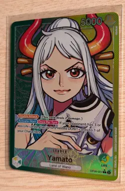 One Piece TCG OP06-022 Yamato Alt Art Leader Parallel English - Image 3