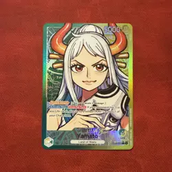 One Piece TCG English Wings of the Captain OP06-022 Yamato Leader Alt Art NM - Image 1