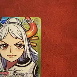 One Piece TCG English Wings of the Captain OP06-022 Yamato Leader Alt Art NM - Image 3