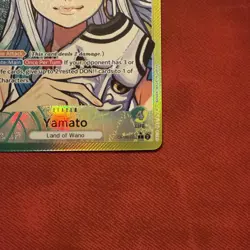 One Piece TCG English Wings of the Captain OP06-022 Yamato Leader Alt Art NM - Image 4
