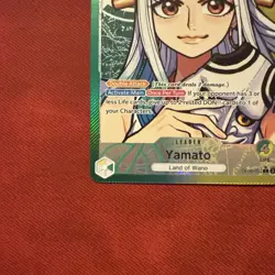 One Piece TCG English Wings of the Captain OP06-022 Yamato Leader Alt Art NM - Image 5