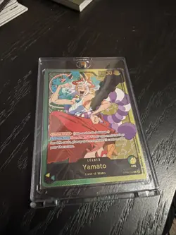 Yamato OP06-022 Gold Text Parallel EB02 Anime 25th Anniversary One Piece TCG NM - Image 3