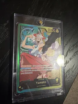 Yamato OP06-022 Gold Text Parallel EB02 Anime 25th Anniversary One Piece TCG NM - Image 4