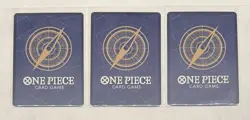 One Piece Judge Pack (18x) Cards Dressrosa Gold Stamped English Foil Rebecca Etc - Image 3