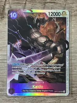 Kaido One Piece Card TCG Romance Dawn OP01-094 SR English NM - Image 1