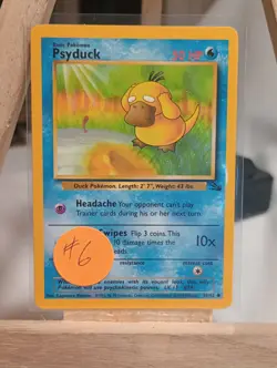 Psyduck 53/62 | 1999 Pokemon Fossil #53 - Image 1