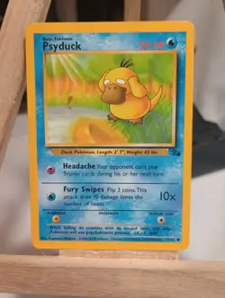 Psyduck 53/62 | 1999 Pokemon Fossil #53 - Image 2