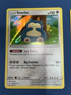 Pokemon Unbroken Bonds Snorlax Lot Of Two - NM And LP - See Photos & Read! - Image 2
