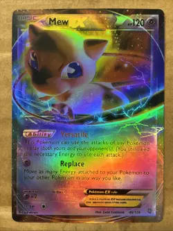 Pokemon 2012 Dragons Exalted English Mew EX # 46 - Image 1