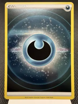 Darkness Energy - Reverse Holo - 2022 - Crown Zenith Pokemon Card NM - Image 1