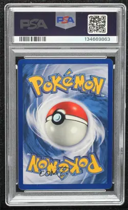 Porygon Shadowless 1st Ed. Pokemon Base Set PSA 8 1999 - Image 2