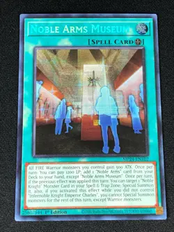 YUGIOH NOBLE ARMS MUSEUM 1ST MP24-EN102 SECRET (NM) - Image 1