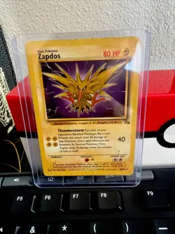 Pokemon TCG WOTC Fossil Zapdos 30/62 Non Holo Rare Vintage - Image 1