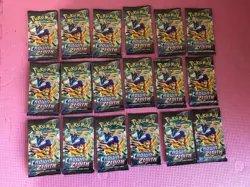 Lot of 18 Pokemon TCG Crown Zenith Booster Pack Factory SEALED PACKS! - Image 1