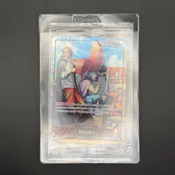 Shanks (2025 PSA Magazine Promo) OP09-001 One Piece Promotion Cards Foil - Image 1
