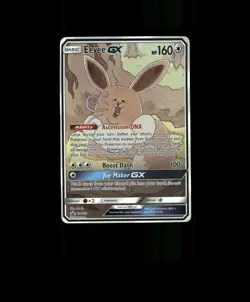 FAN-ART READ DESCRIPTION BELOW HOLO Eevee Card Eevee Pokemon Card p2 - Image 1
