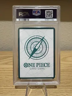 ONE PIECE DON!! CARD PORTGAS D ACE PROMO DF02 ENGLISH GRADED PSA 10 GEM MINT - Image 2