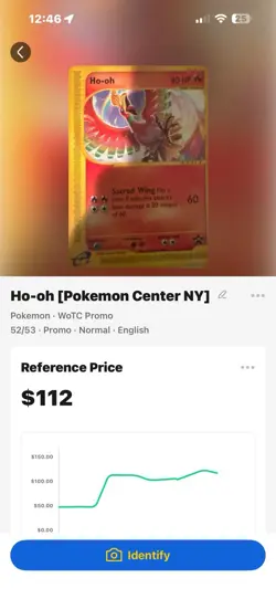 Pokemon TCG “Ho-Oh “ Black Star Promo Card WOTC promo rare POKEMON Card - Image 5